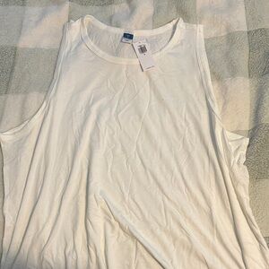 Old Navy Luxe White Sleeveless Top